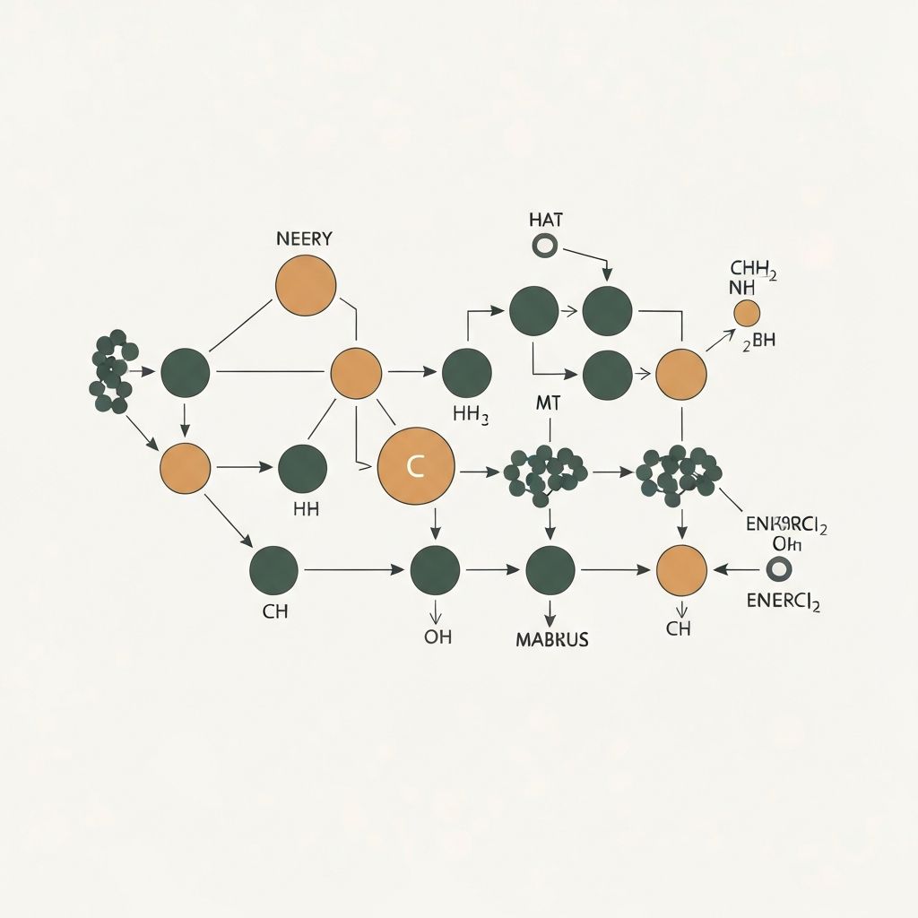 Energy metabolism illustration